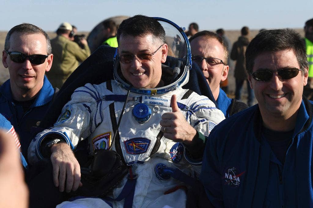 NASA Astronaut And 2 Russian Cosmonauts Return To Earth | Fox News