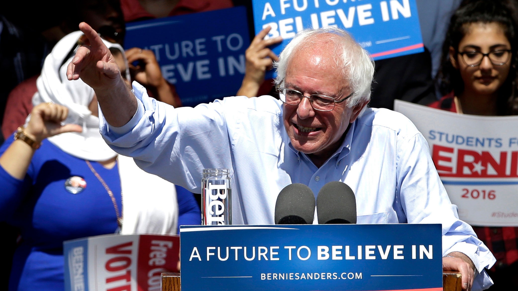 Bernie Rally Fight Sanders gains little ground in West Virginia, while Trump continues to ...