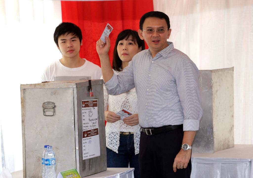 Ibu kota Indonesia memilih gubernur setelah kampanye yang memecah belah