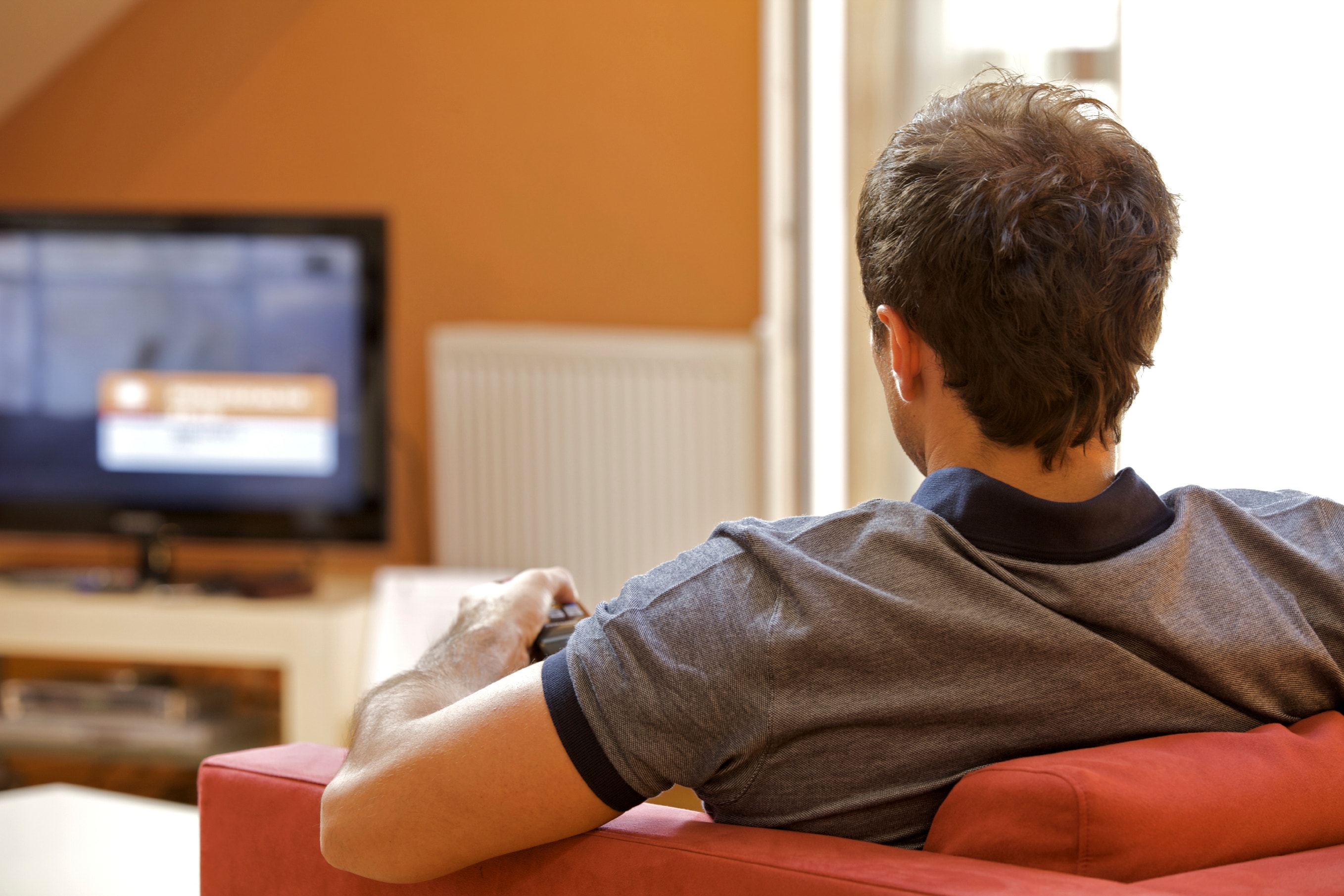 Dad am watching tv