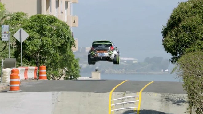 Ken Block flies through the streets of San Francisco | Fox News