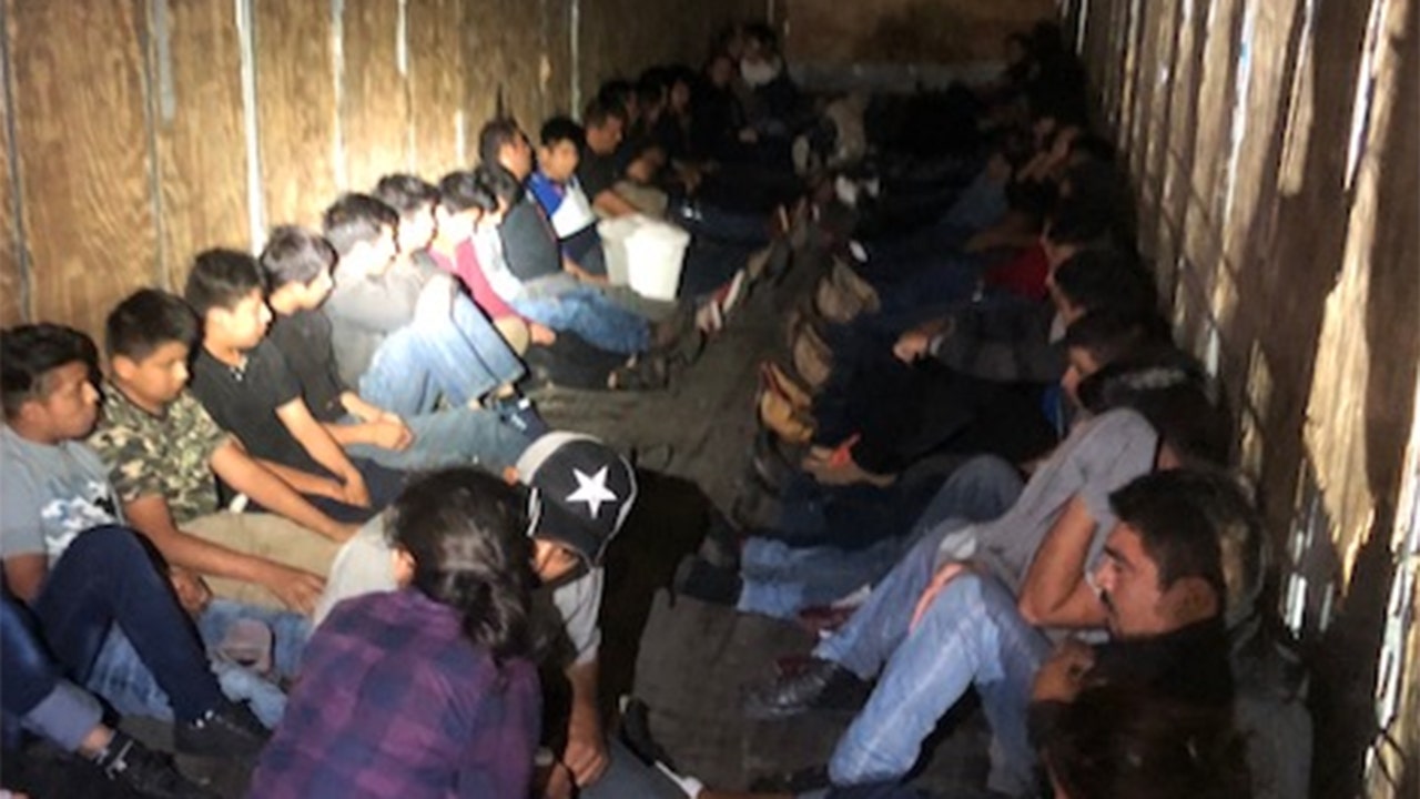 Border Patrol Detains 59 Illegal Immigrants Found Inside Tractor Trailer In Texas Fox News