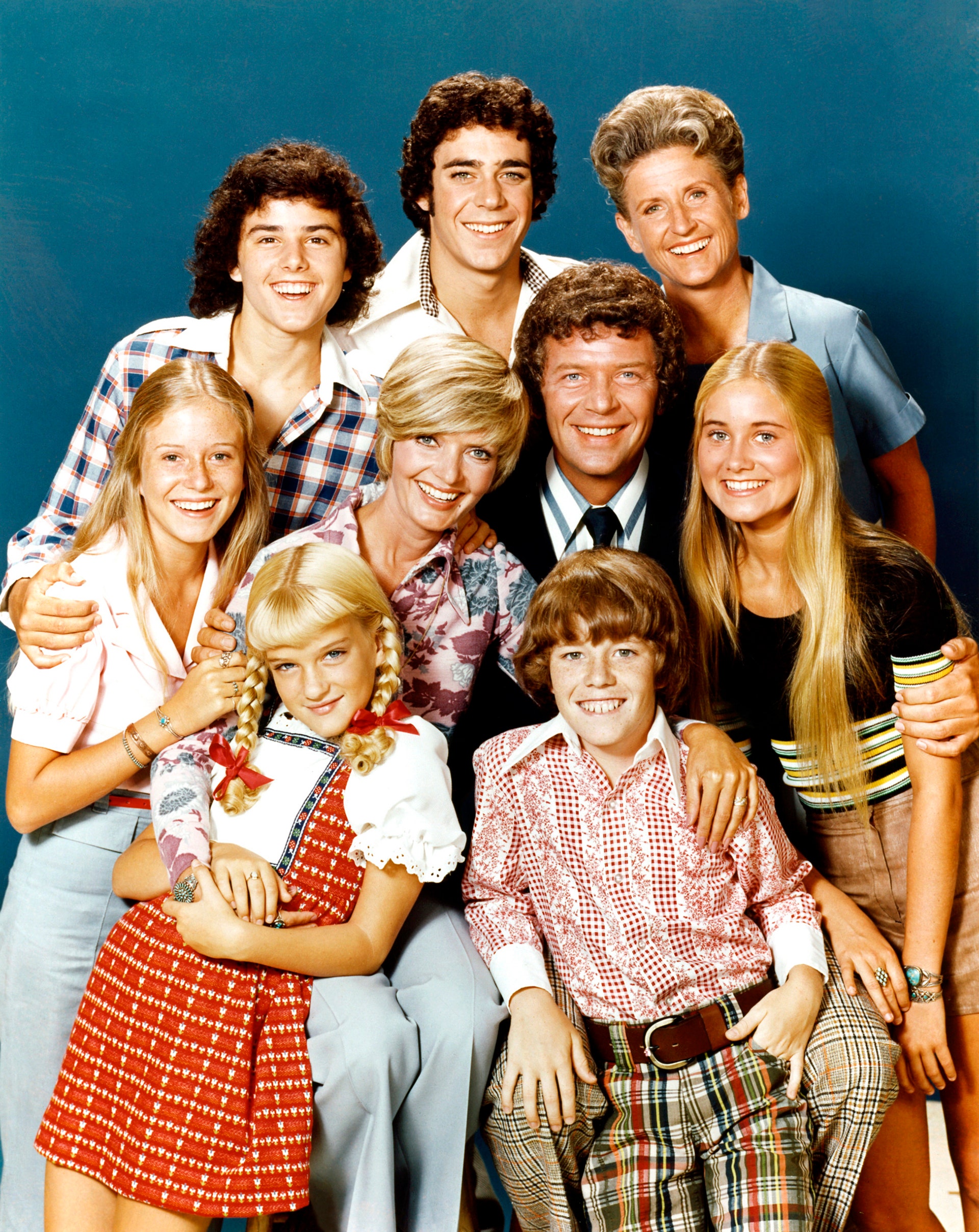 Brady Bunch Cast Photo Getty 1972 