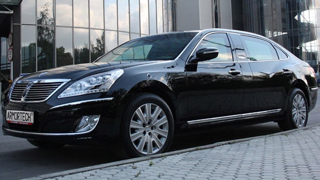 Russian firm builds bullet-proof Hyundai