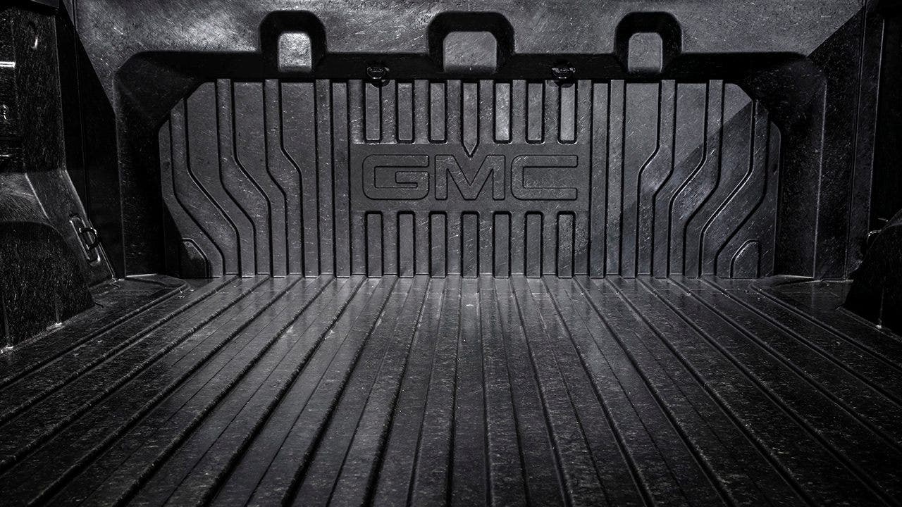 The GMC Sierra's carbon fiber bed was built for bikers