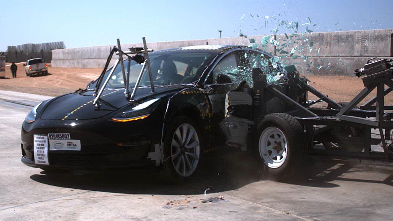 Tesla Model 3 Gets Five Star Rating In Nhtsa Crash Tests Fox News