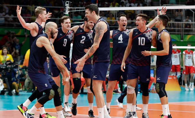 US men's volleyball reaches Rio semis with 4th straight win | Fox News