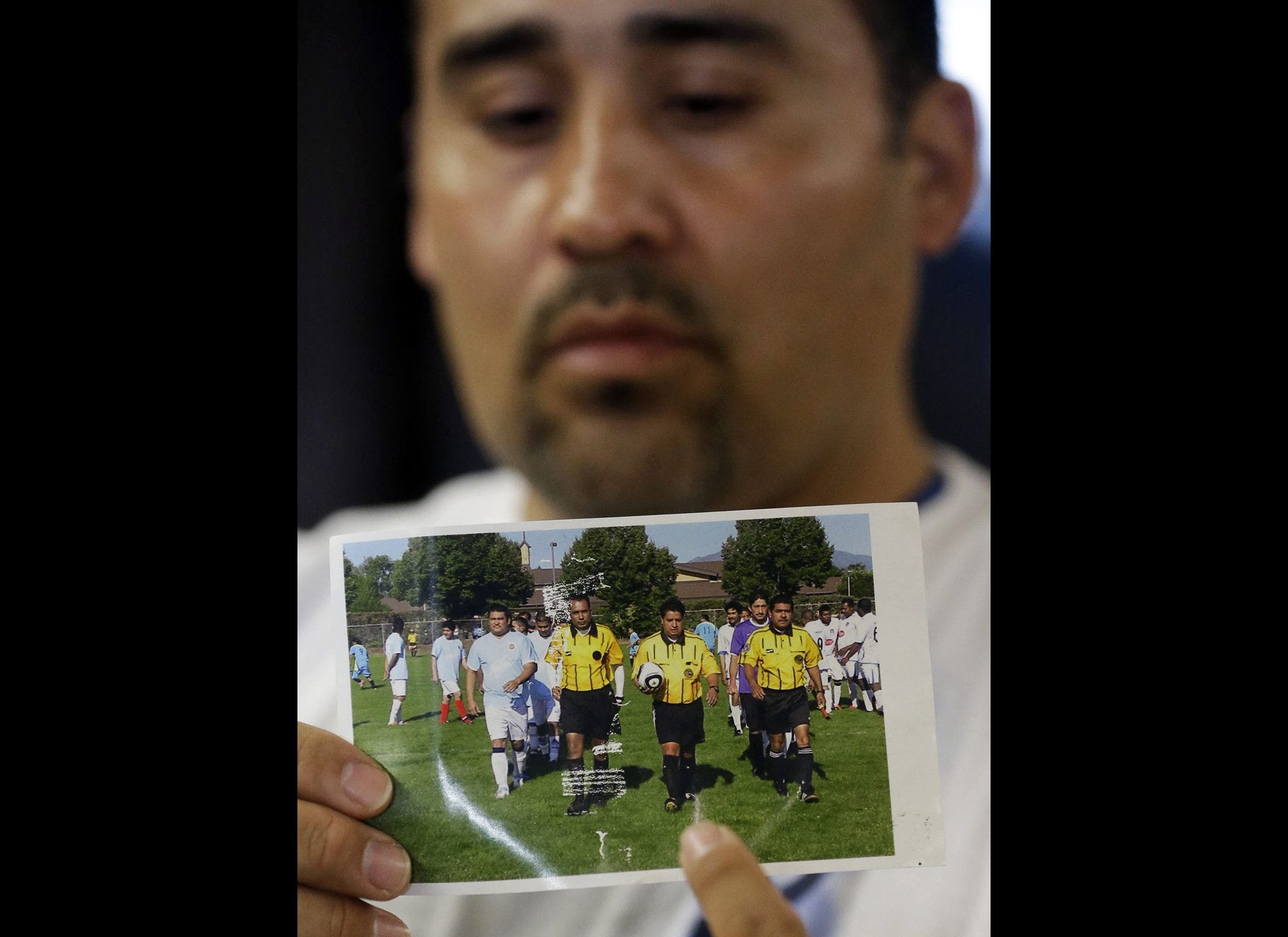 Police US soccer referee dies; player's punch had put him into a coma