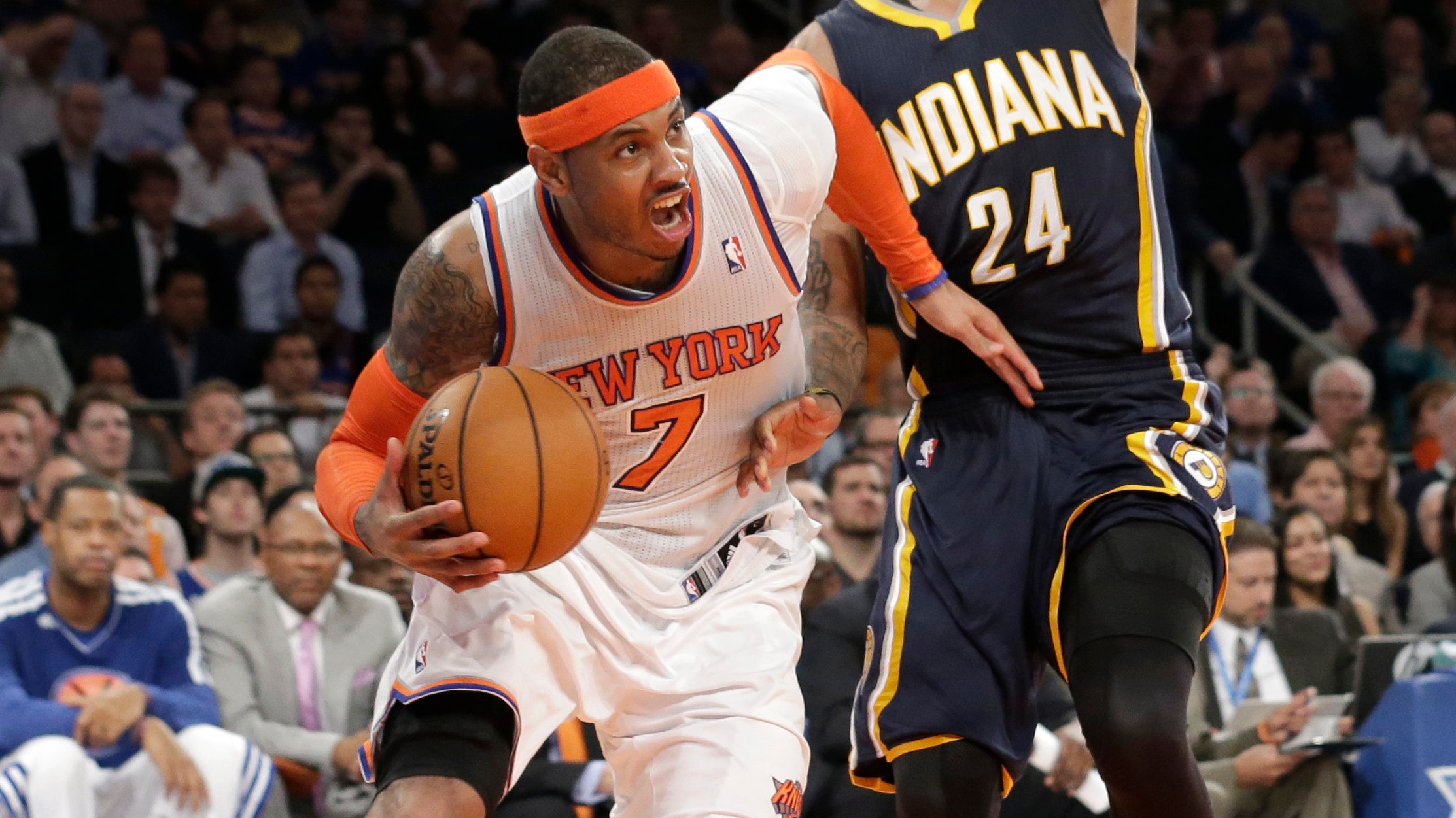 New York Knicks Stay Alive In Game 5, Carmelo Anthony Scores 28 | Fox News