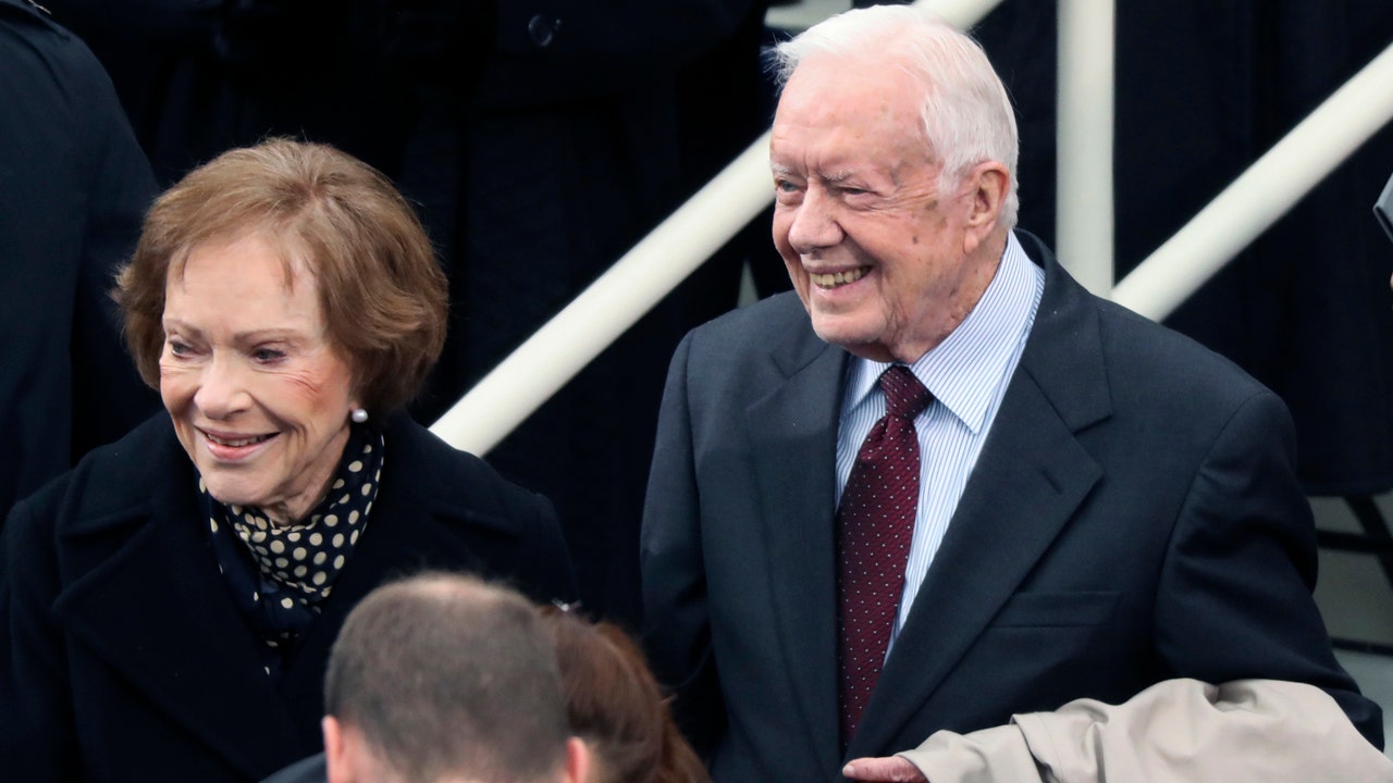 Jimmy Carter, Rosalynn Carter celebrate 76th wedding anniversary