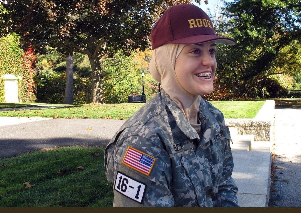 Wanita Muslim menetap di perguruan tinggi militer Vermont