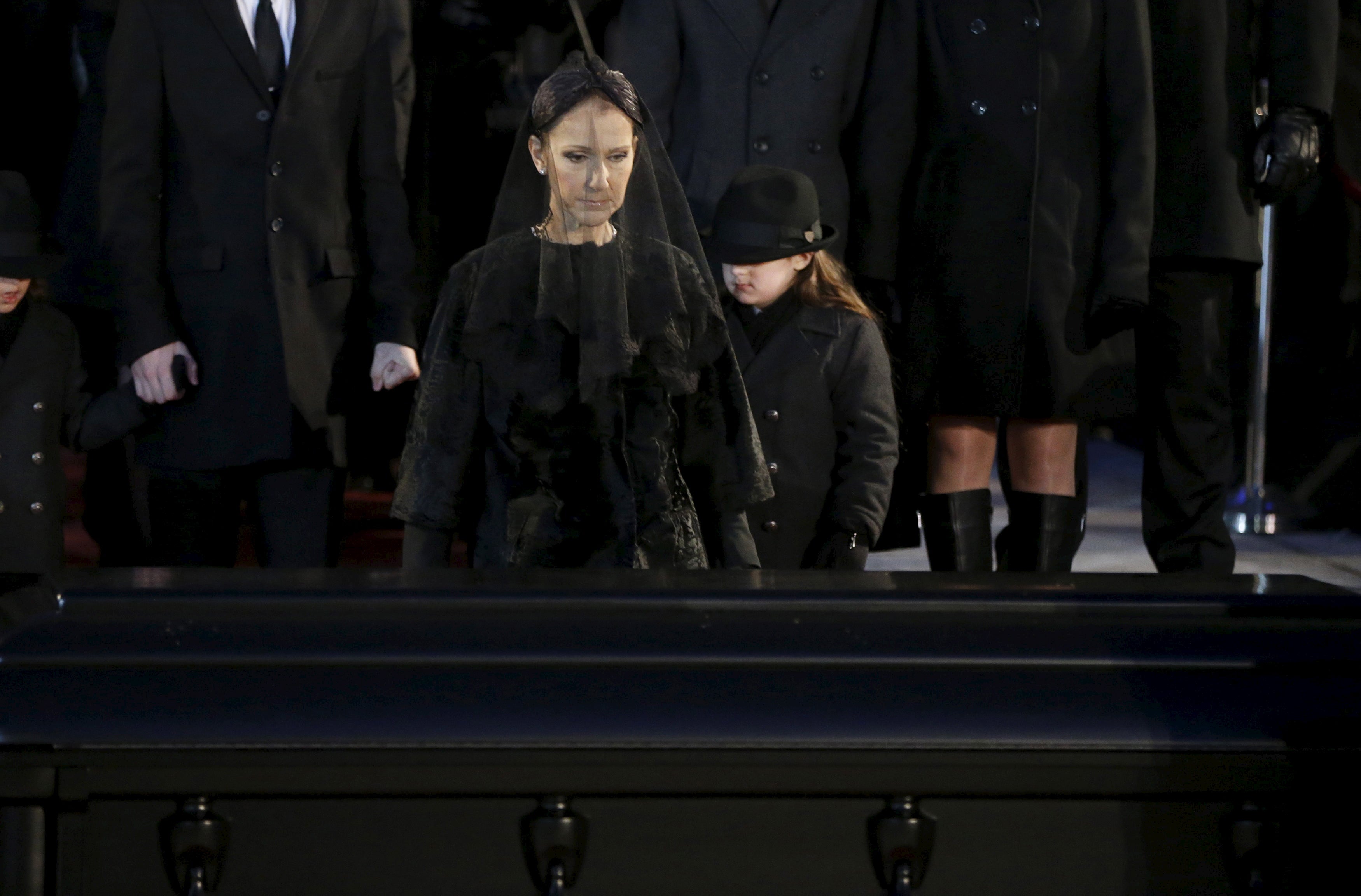 Céline Dion bids emotional final farewell to late husband Rene Angelil