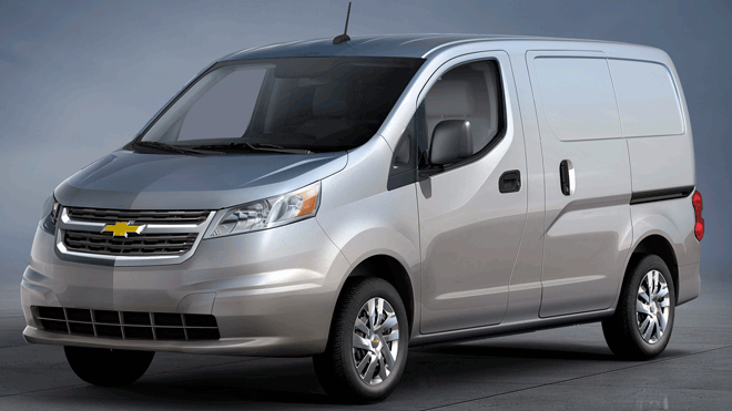 Chevrolet to sell compact van built by Nissan
