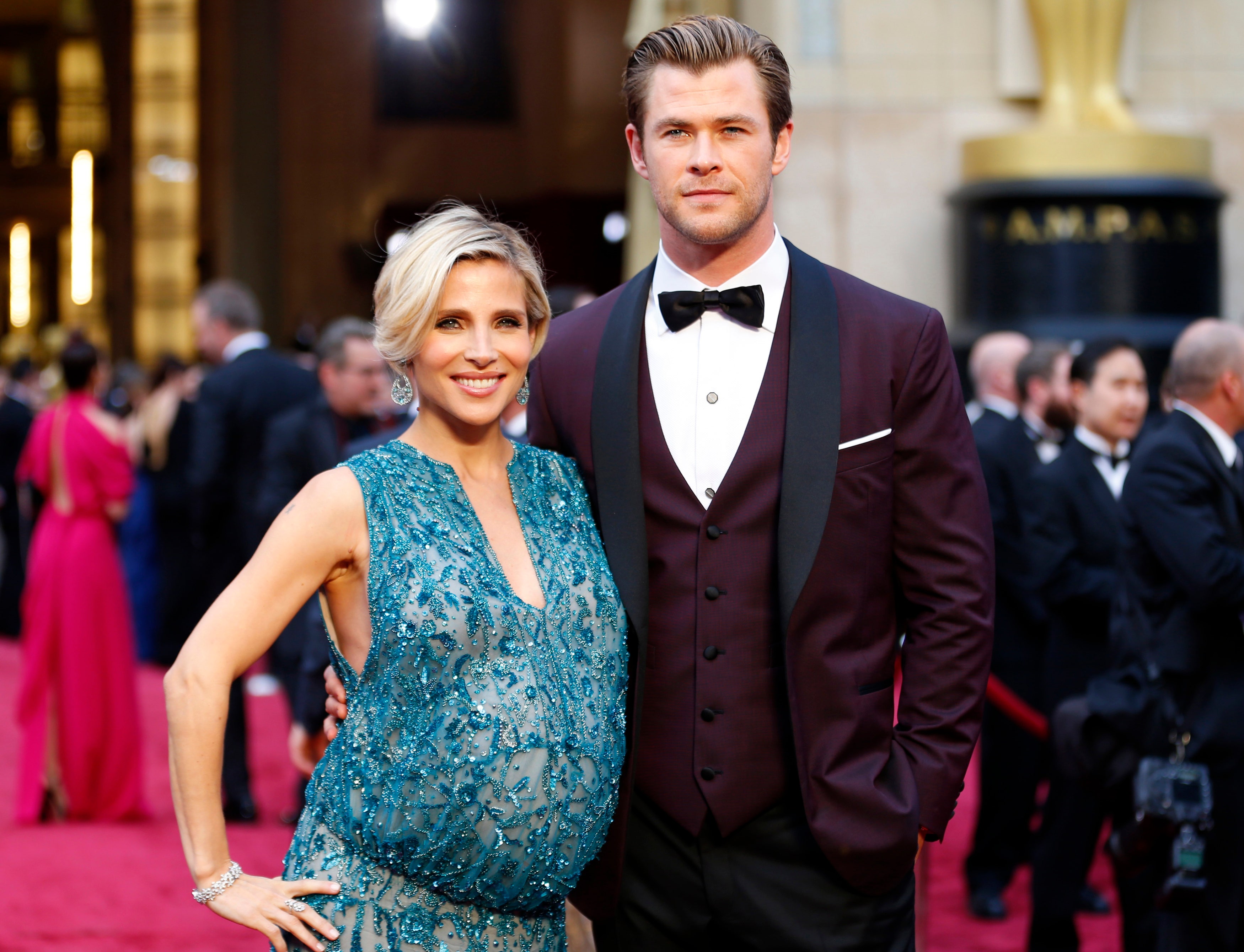 'Thor' star Chris Hemsworth and wife Elsa Pataky twin sons