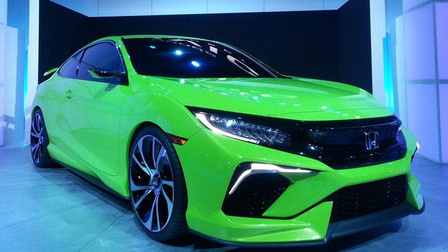 Honda shows off dramatic new Civic coupe at New York show | Fox News