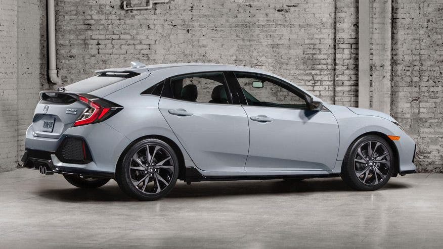 Tampilan pertama Honda Civic Hatchback 2017