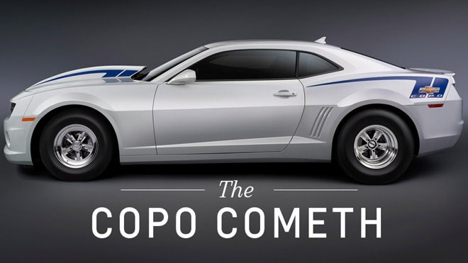 Chevrolet announces 2013 COPO Camaro details
