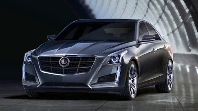 2014 Cadillac CTS hits the town in New York