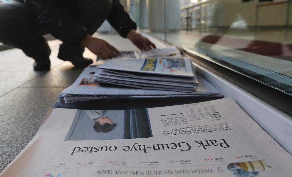 Pengadilan dengan suara bulat memecat pemimpin Korea Selatan karena korupsi