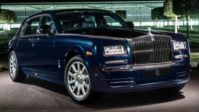 Diamond-studded Rolls-Royce Phantom shines at Dubai Motor Show