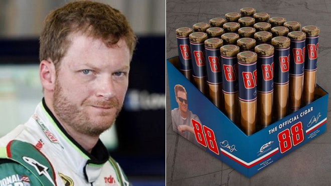 dale tobacco Cigar company introduces 'Dale Earnhardt JR' stogie