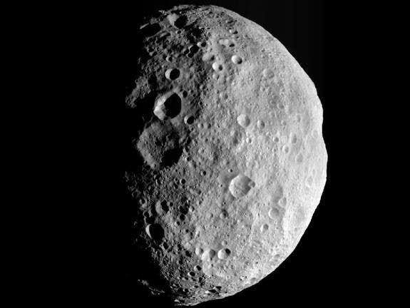 Perpisahan Pesawat Luar Angkasa Dawn NASA dengan raksasa -sterastoid vesta