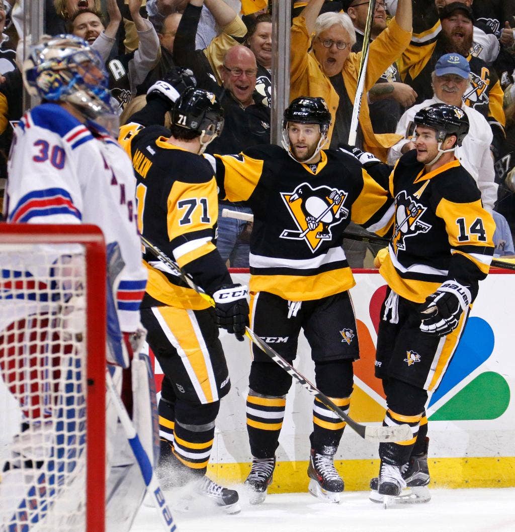 Penguins mengakhiri pertandingan Rangers 5 dengan kekalahan 6-3