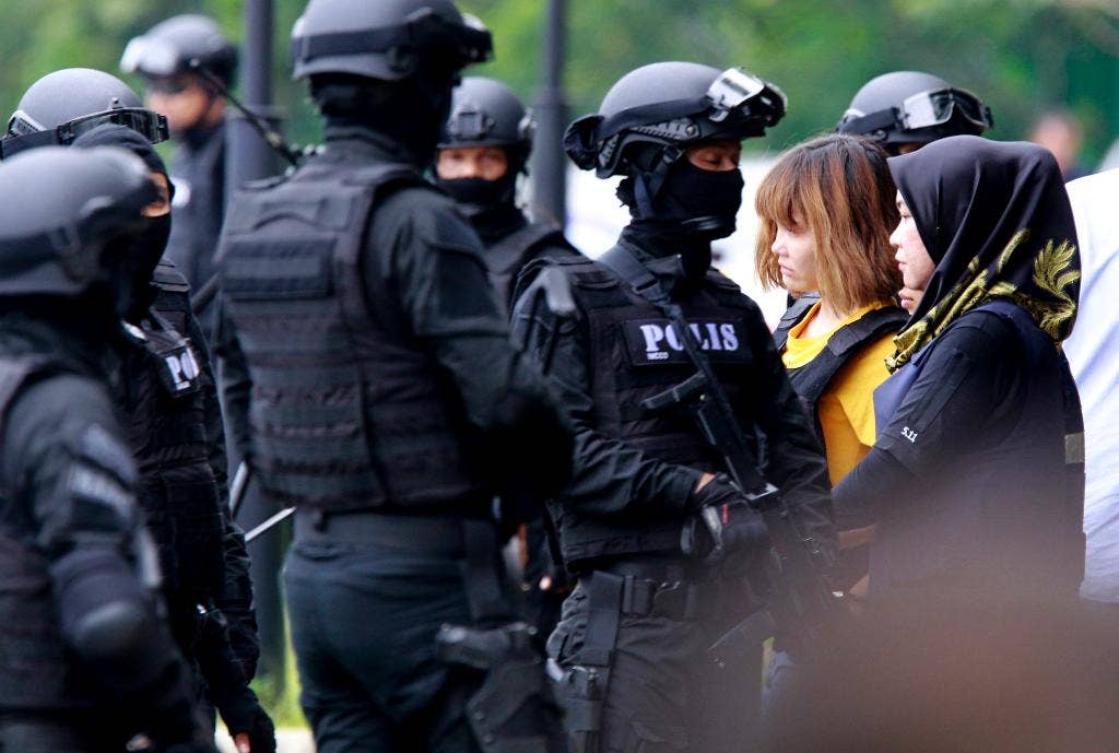 Tersangka didakwa melakukan pembunuhan dalam serangan agen saraf bandara