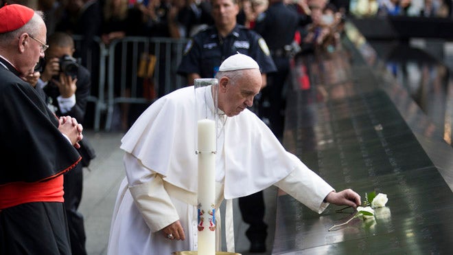 Pope Francis is here! Images of the pontiff’s first-ever visit to the U.S.