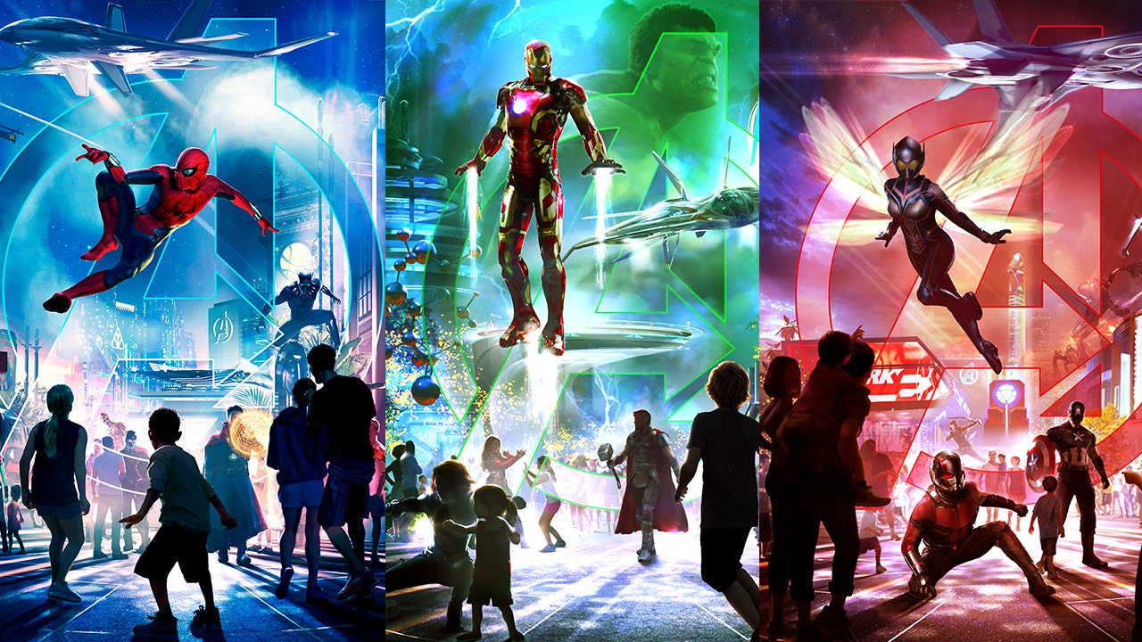 Disney Rides Marvel Disney announces new Marvel-themed attractions coming to parks in 2020 ...