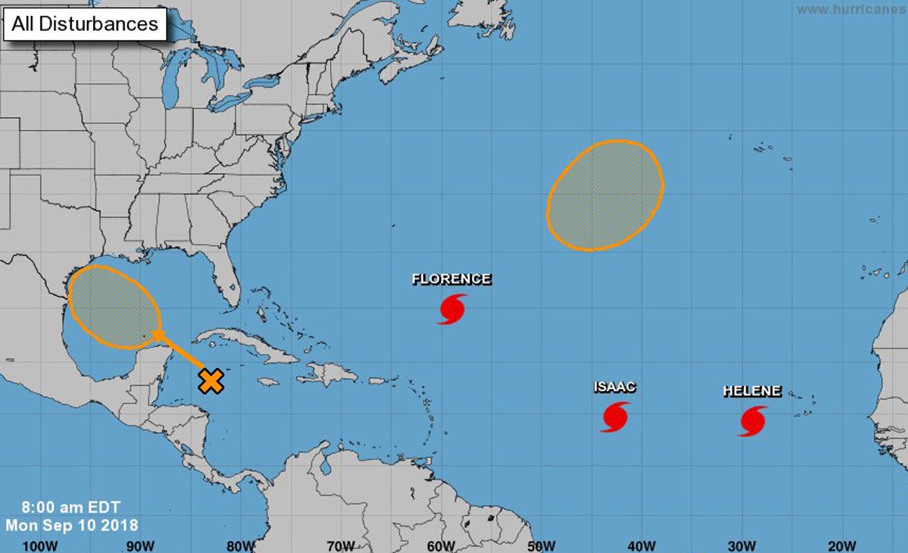 Hurricane Helene strengthens off coast of Africa, churns in Atlantic