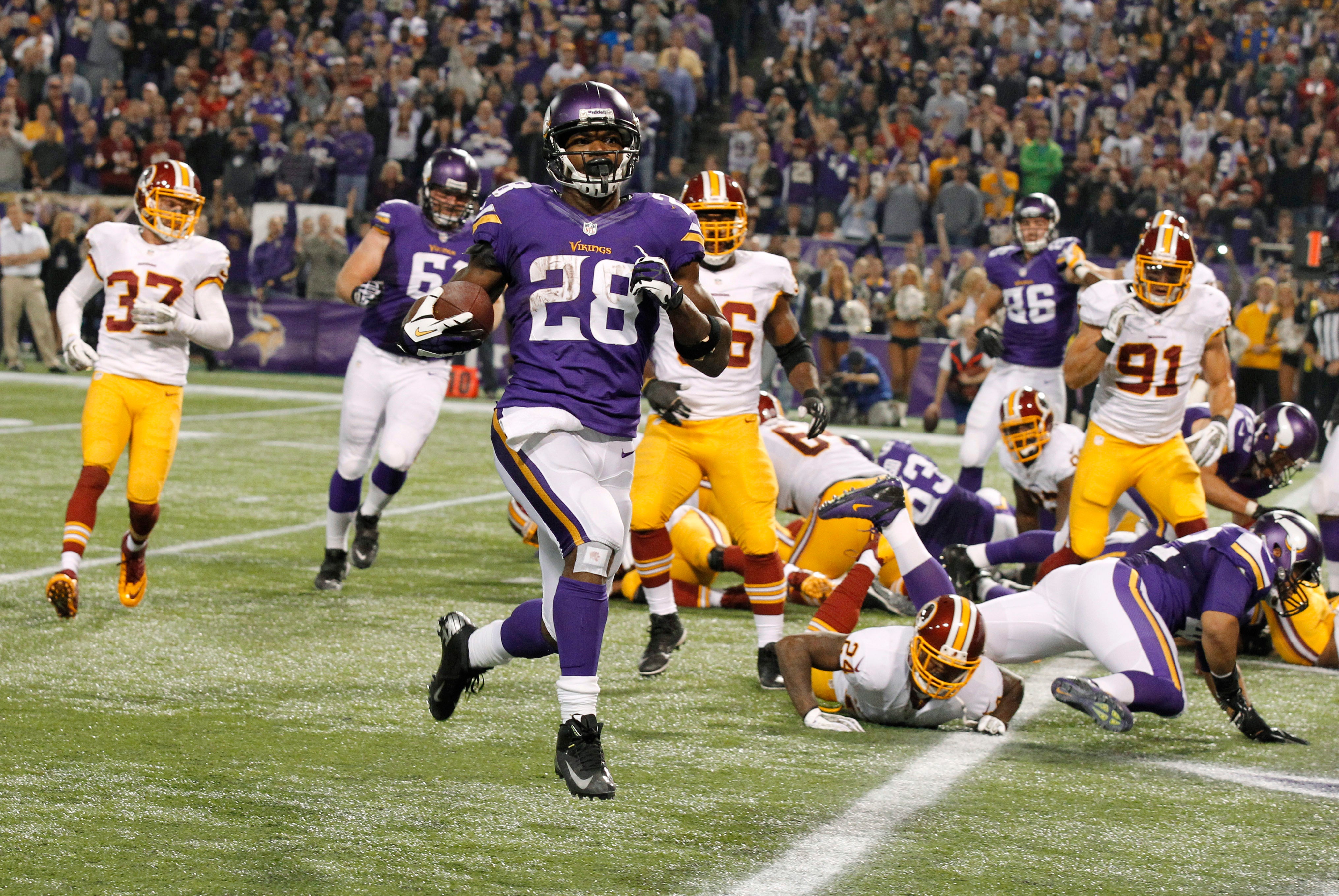 5 hal yang perlu diketahui setelah Ponder cedera untuk memenangkan Viking melewati Redskins untuk 34-27