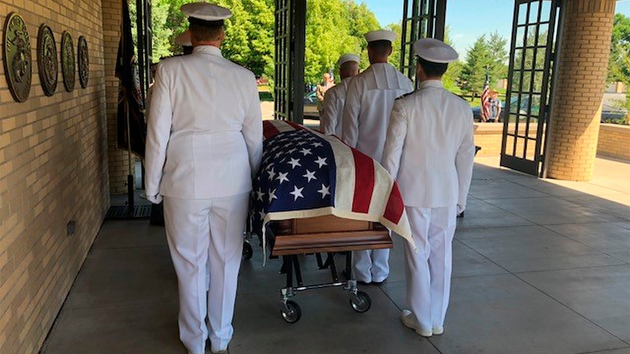 Pearl Harbor victim reburied decades after being killed in attack