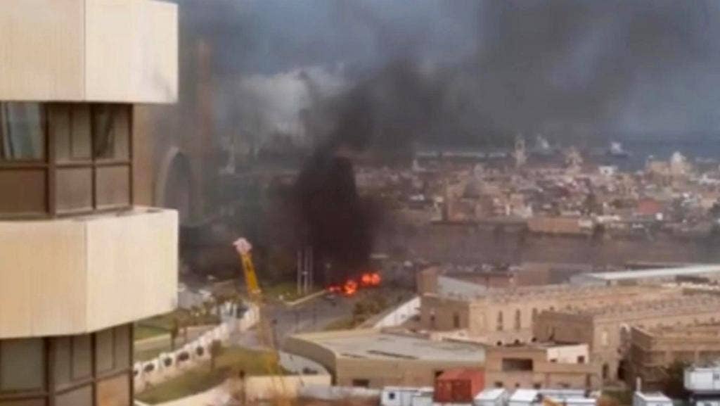 Car bomb explosion outside luxurious hotel in Libyan capital | Fox News