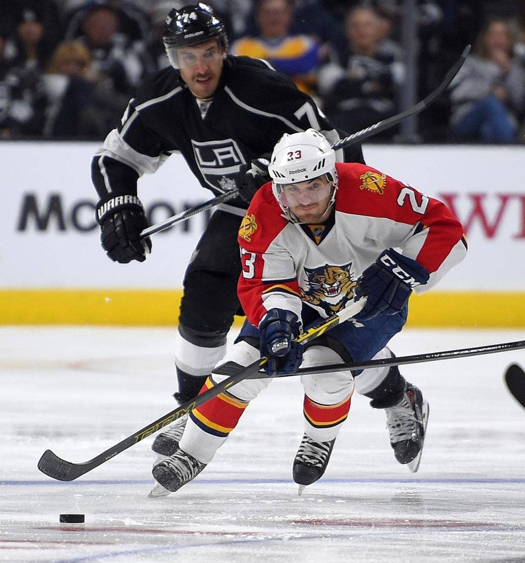 Ayo Mainkan Two: Rocco Grimaldi cocok dengan hari yang sama untuk AHL’s Rampage, NHL’s Florida Panthers