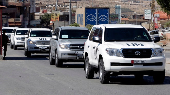 Clashes erupt as chemical weapons inspectors begin mission in Syria ...