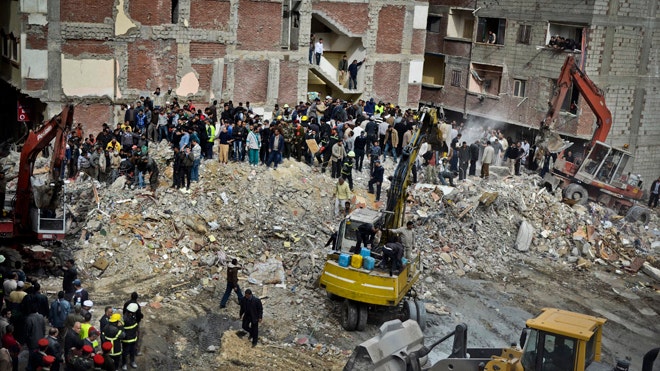 At least 25 dead after building collapses in Egypt | Fox News