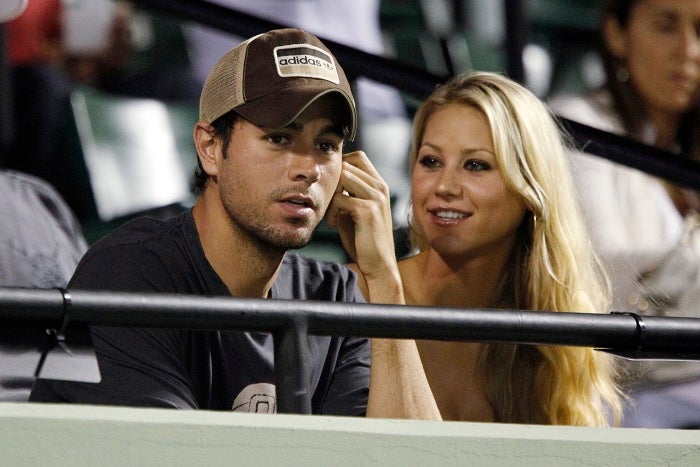 Enrique Iglesias & Anna Kournikova Watch the World Cup With Their Twins