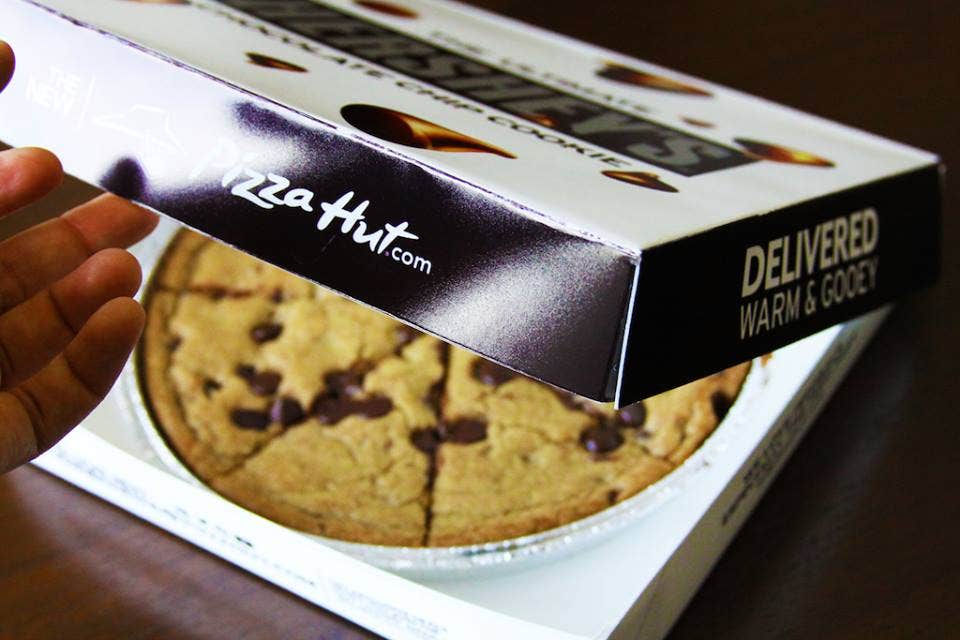 Pizzahut cookie Dough