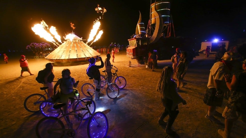 Controversy rages amid vandalism claims at Burning Man festival | Fox News