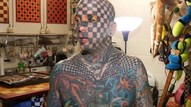 Oregon's 'Most Tattooed Man' Injects Ink Into Own Eyes | Fox News