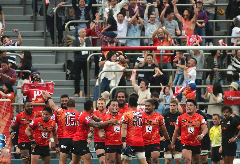 Sunwolves bangkit kembali dengan kemenangan pertama di Super Rugby