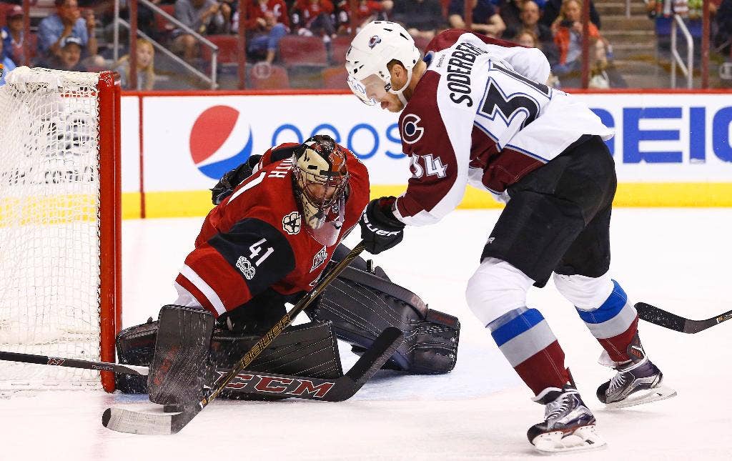 Smith mencetak rekor penutupan Coyote dalam kemenangan atas Avalanche