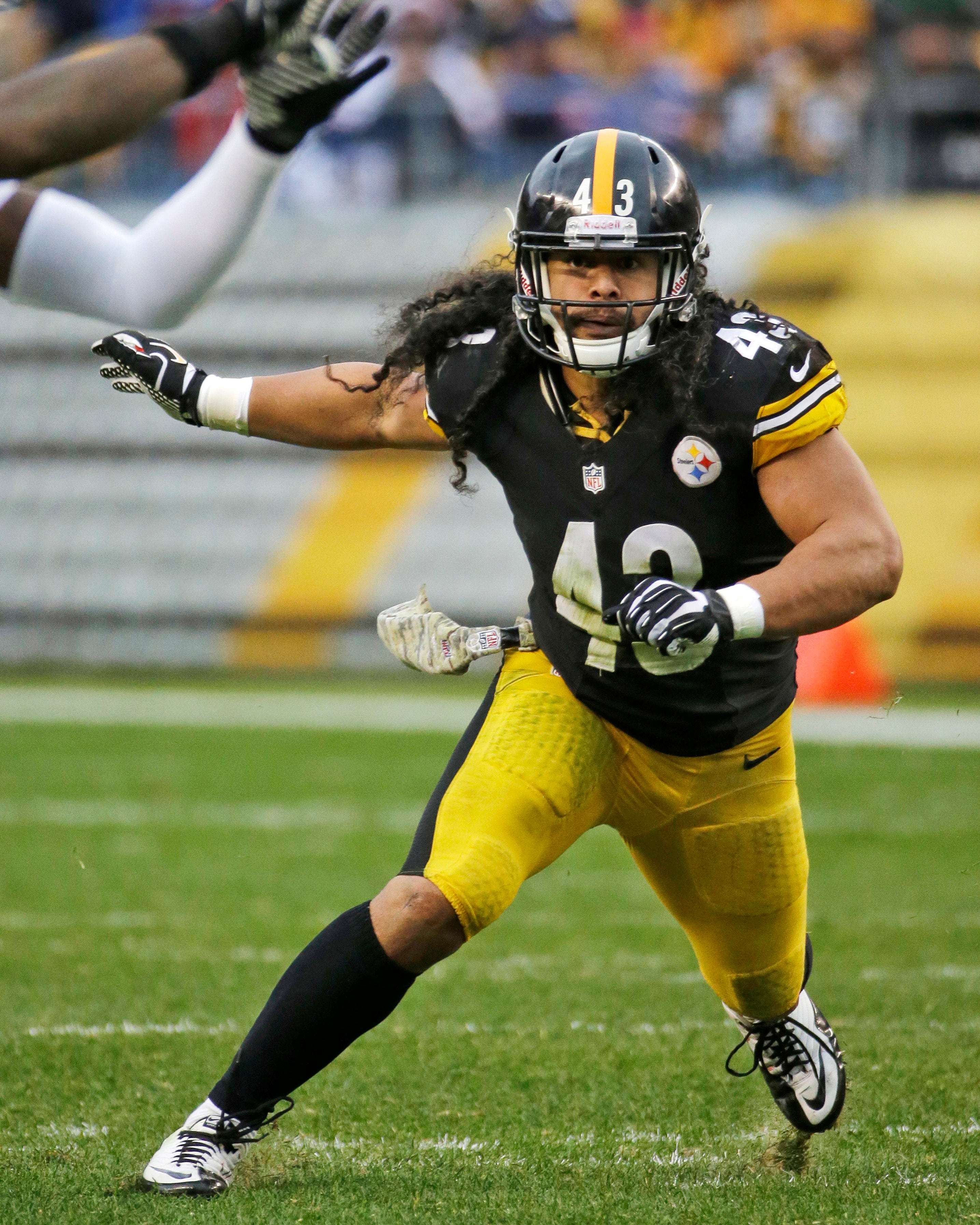 Troy with his boys, Pittsburgh Steelers Training Camp