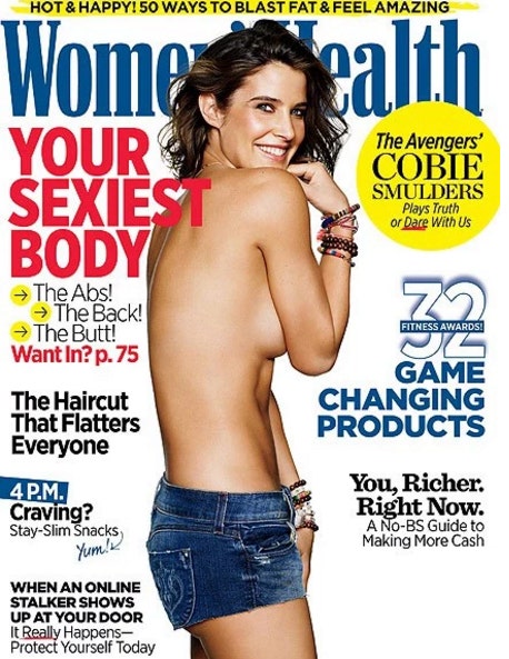 Cobie Smulders explains why she posed topless