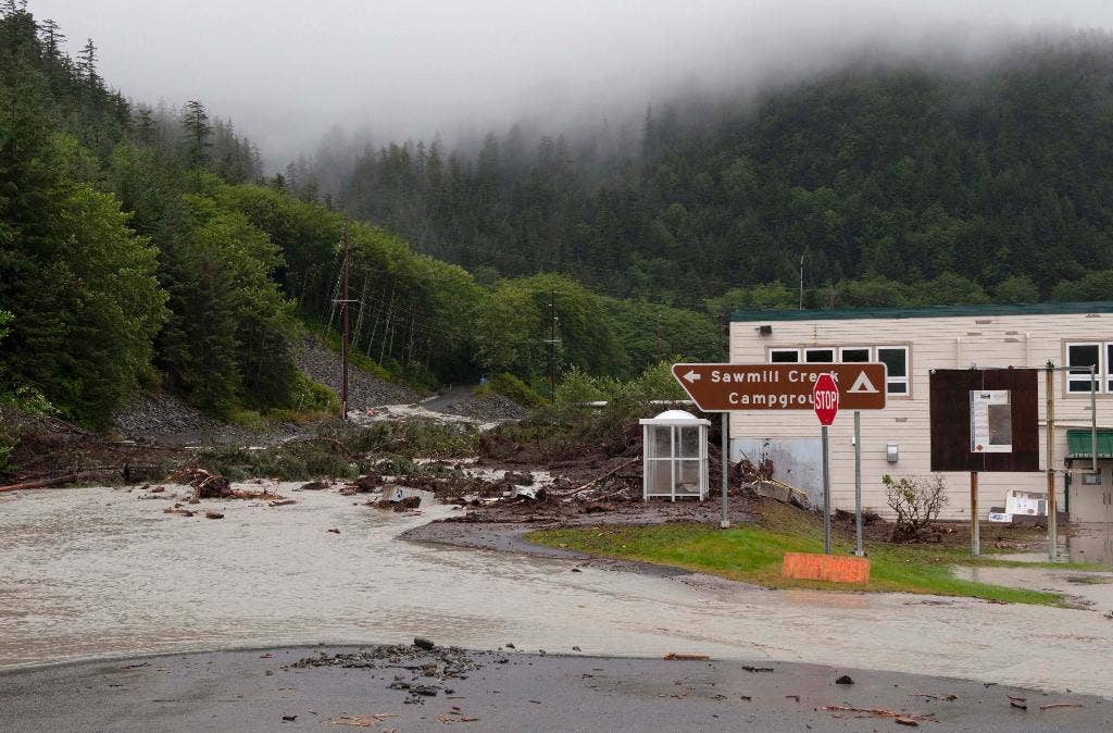 4 people missing after landslides hit Alaska coastal town of Sitka