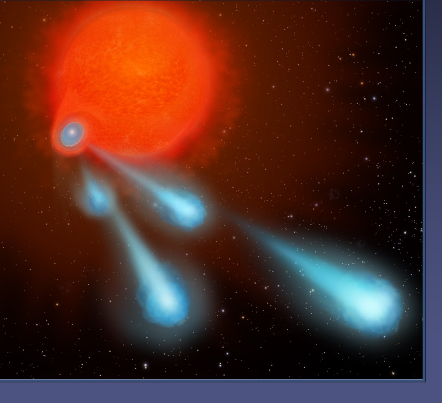 Great, mysterious balls of fire speed by dying star | Fox News