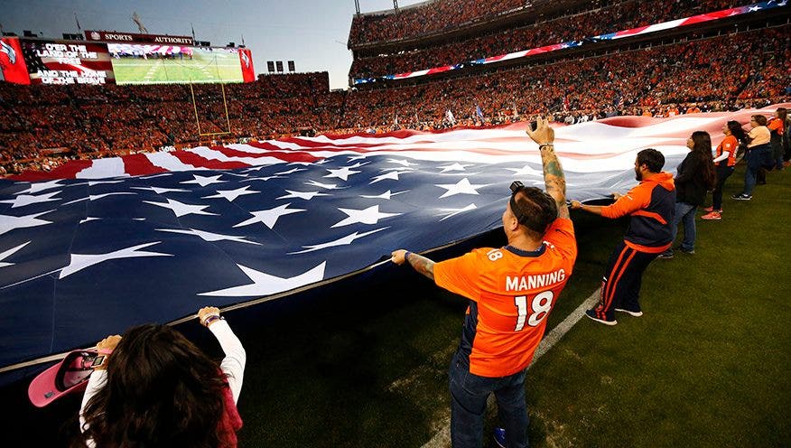 NFL - Fly your flag! Over the next two weeks, more than