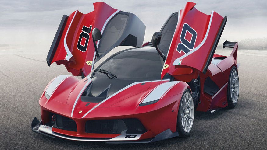 Ferrari LaFerrari FXX K revealed