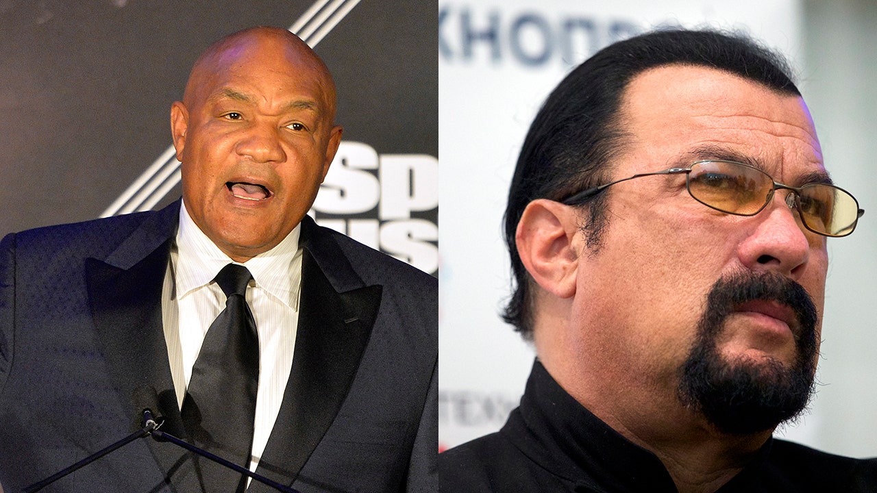 George Foreman Wants To Fight Steven Seagal Fox News